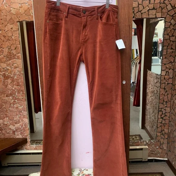 DRIFTWOOD Burnt Orange Corduroy Pants - Picture 3 of 7